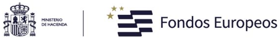 Ministerio de Hacienda · Fondos Europeos
