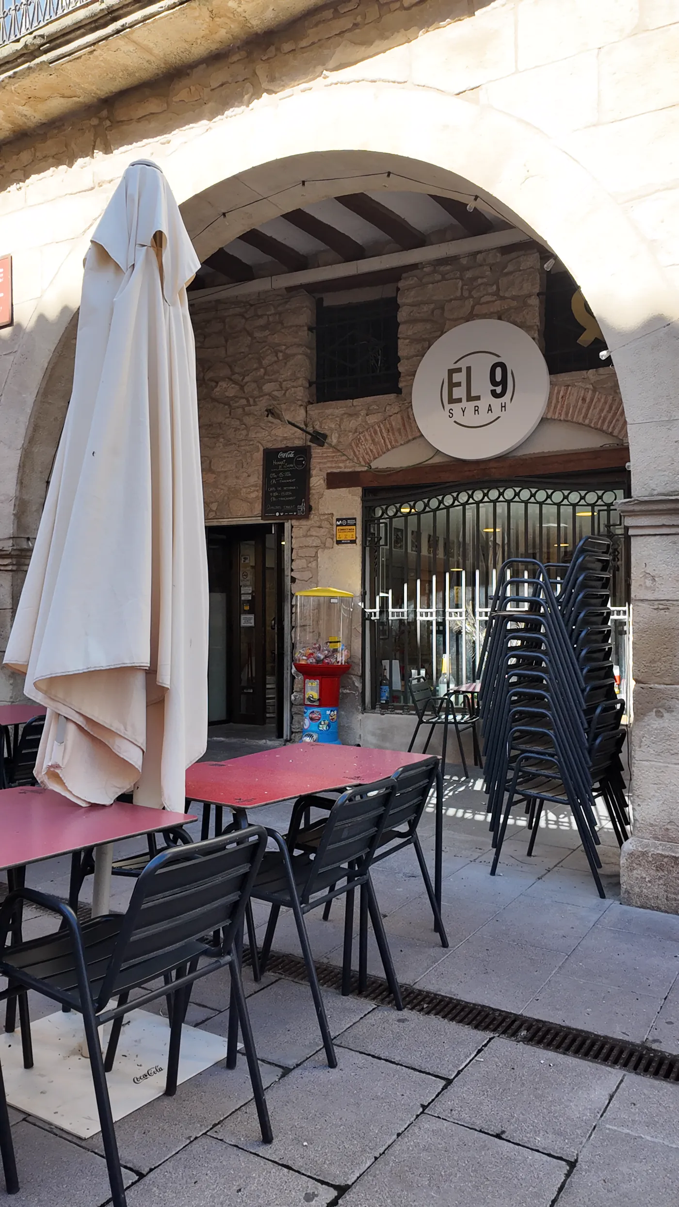 El 9 Syrah — Restauració
